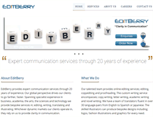 Tablet Screenshot of editberry.com